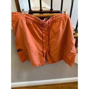 tommy bahama orange‎ swim trunks 2xl